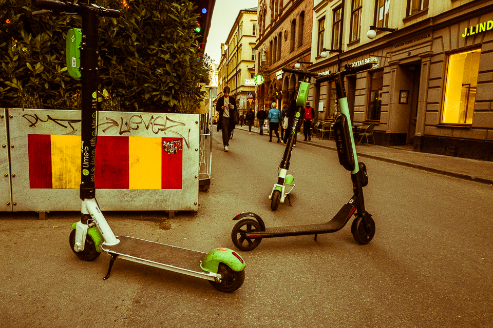 E-Scooters Stockholm